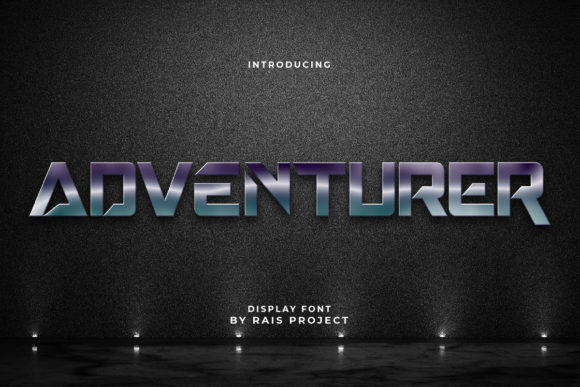 Adventurer: A Bold Typeface for Modern Editorial Design