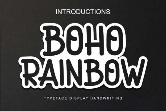 Boho Rainbow Font: A Creative Consultant’s Take on Elevating Brand Typography