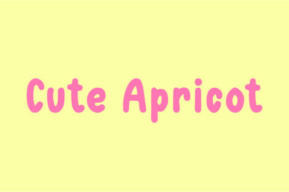 Cute Apricot: A Designer’s Take on This Playful Display Font
