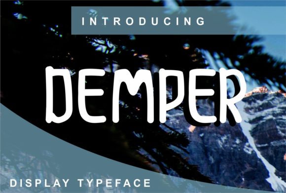 Demper: A Clean Display Font for Modern Web and Digital Design