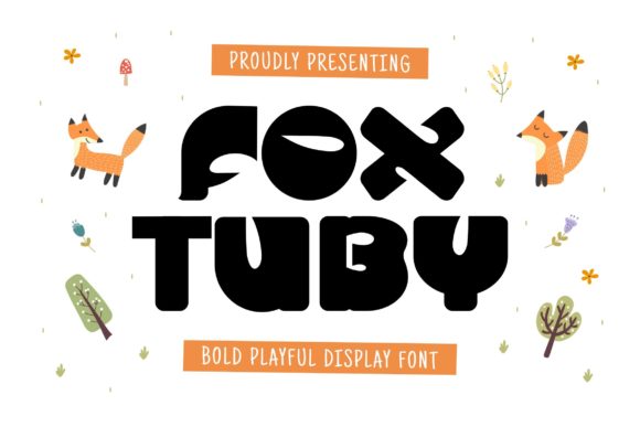 Fox Tuby: A Bold Display Font for High-Impact Campaign Visuals