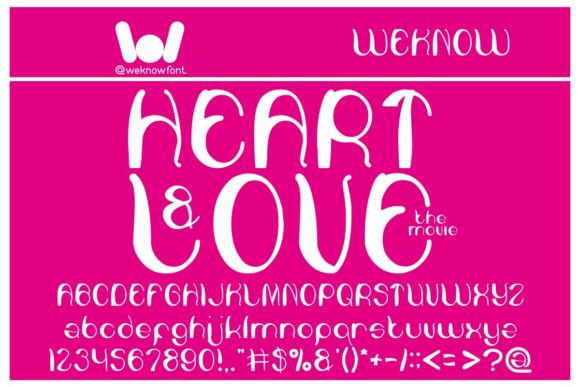 Heart and Love: A Designer’s Take on Emotional Display Typography
