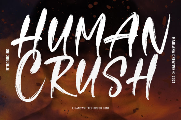 Human Crush: A Versatile Display Font for Web Designers