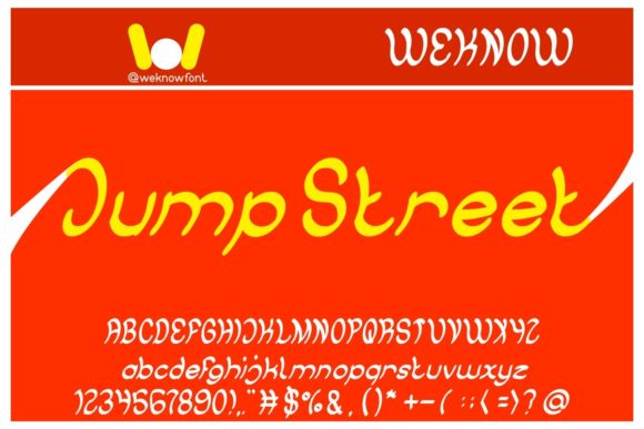 Jump Street: A Laid-Back Display Font for Editorial Charm