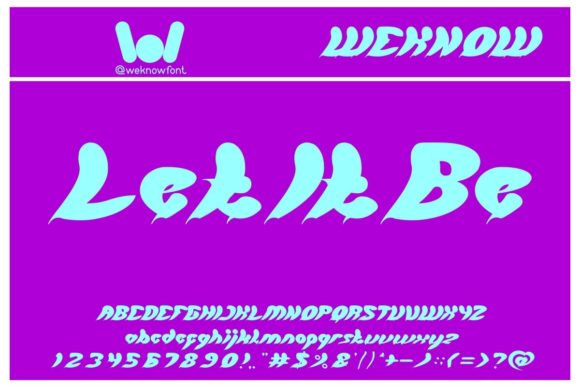 Let It Be: A Display Font That Brings Handmade Designs to Life