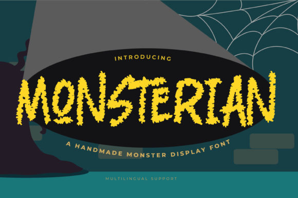 Monsterian: A Bold Display Font for Web Designers and Digital Brands