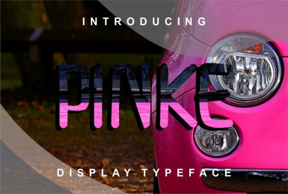 Pinke: A Versatile Display Font for Modern Editorial Design