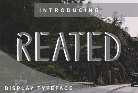 Reated: A Fresh Display Font That Elevates Branding Projects