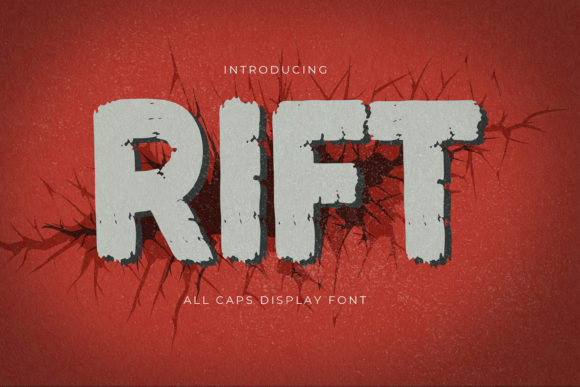 Rift: A Vintage-Inspired Display Font for Modern Web Design