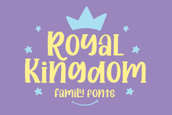 Royal Kingdom: A Quirky Display Font for Friendly Branding