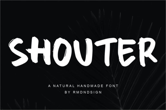 Shouter: A Bold Display Font for Impactful Web Design